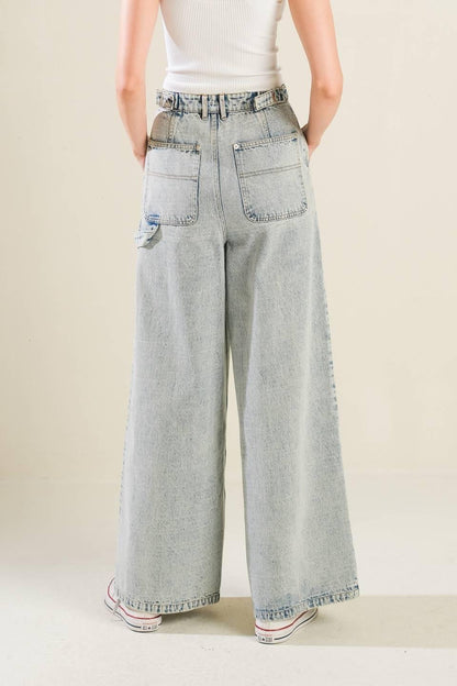 IF I KNOW ME DENIM PANTS Flying Tomato