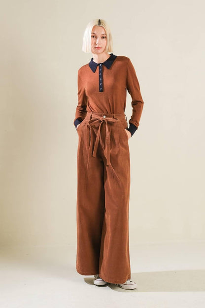 THE FAME WOVEN PANTS Flying Tomato