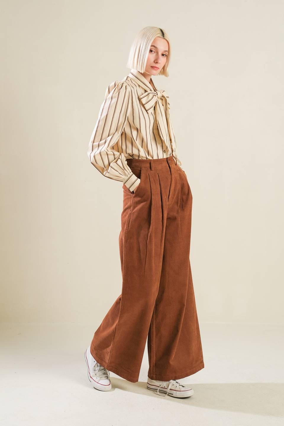 THE FAME WOVEN PANTS Flying Tomato