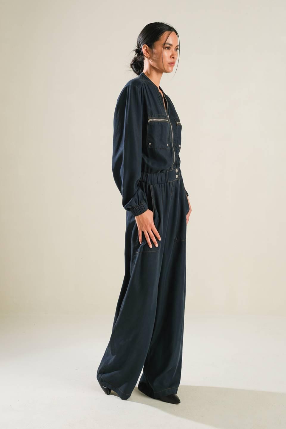 HORIZON HAVEN WOVEN JUMPSUIT Flying Tomato