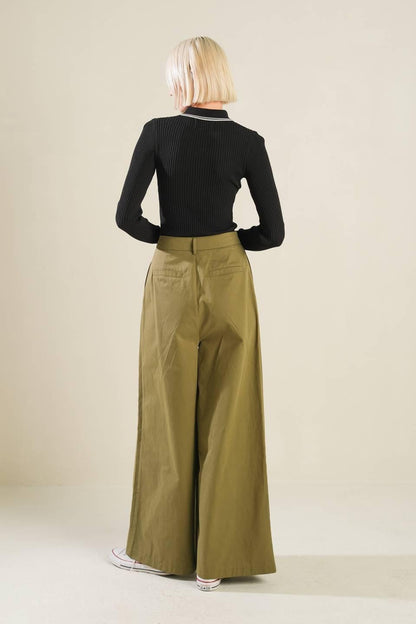 HIDDEN REFLECTIONS WOVEN PANTS Flying Tomato