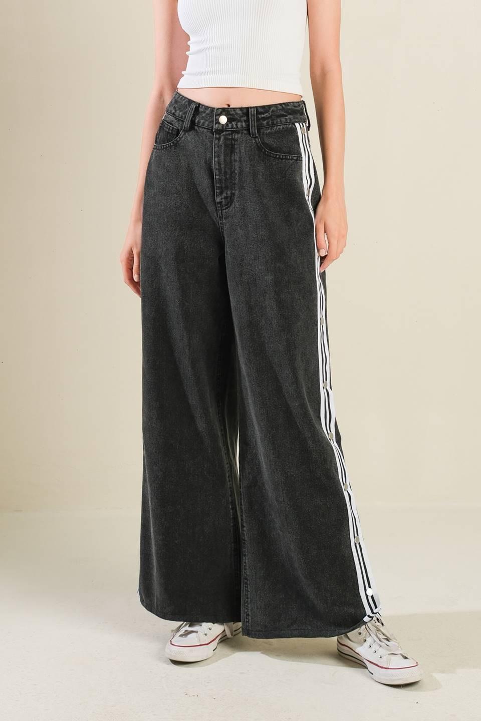 ELEGANT ELEVATION DENIM PANTS Flying Tomato