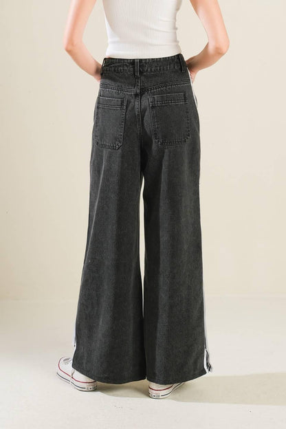 ELEGANT ELEVATION DENIM PANTS Flying Tomato