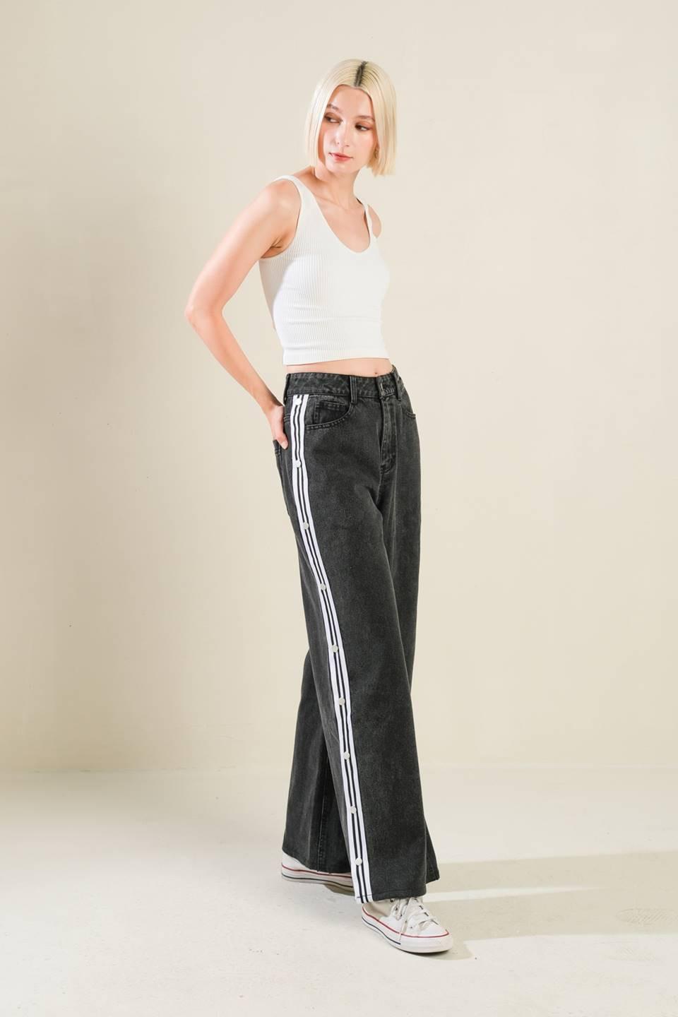 ELEGANT ELEVATION DENIM PANTS Flying Tomato