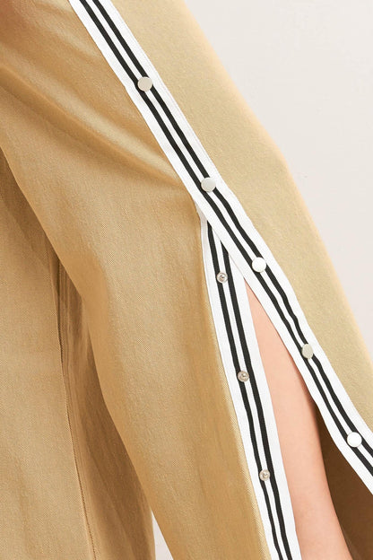 ELEGANT ELEVATION WOVEN TWILL PANTS Flying Tomato