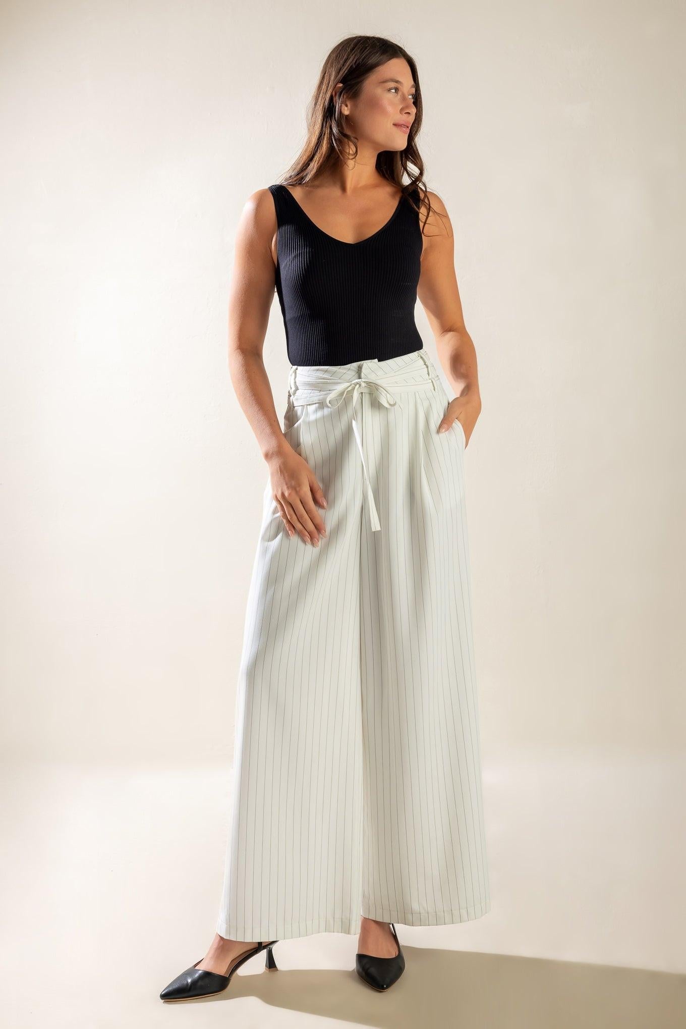 DINNER DATE WOVEN PANTS Flying Tomato