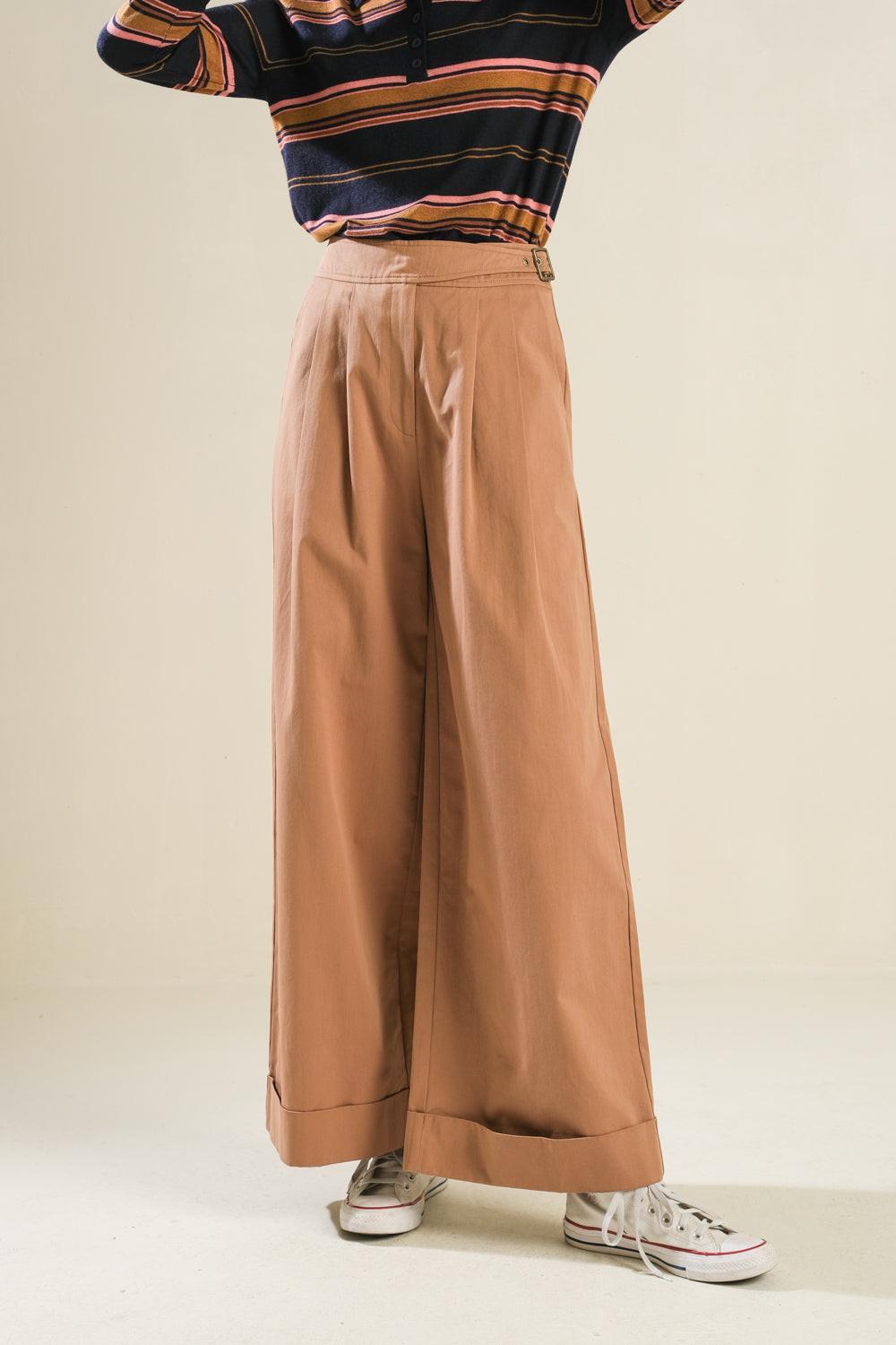 THE TIME IS RIGHT WOVEN PANTS Flying Tomato