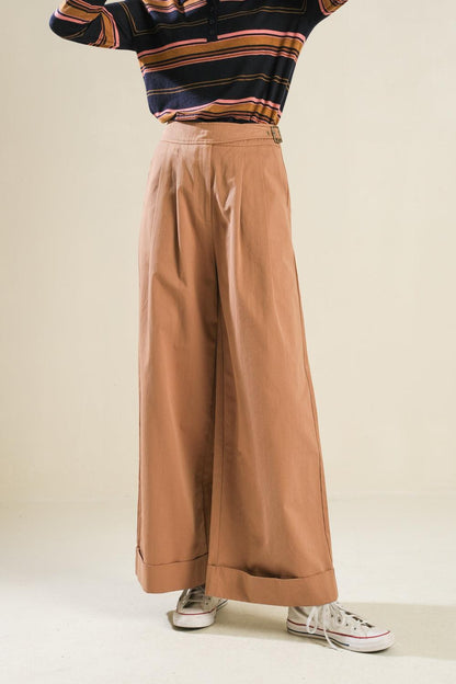 THE TIME IS RIGHT WOVEN PANTS Flying Tomato