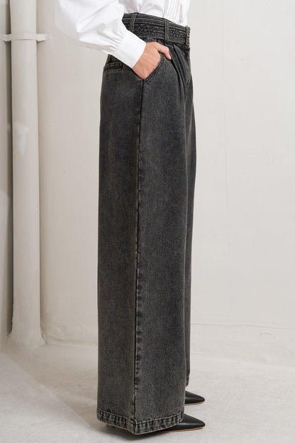THINK OF ME DENIM PANTS Flying Tomato