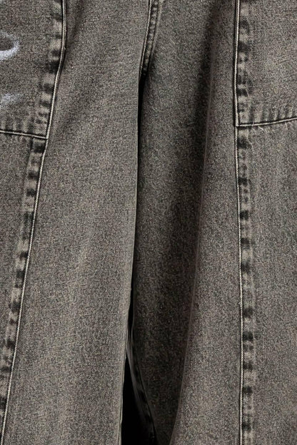 EXPLORING THE CITY DENIM PANTS Flying Tomato