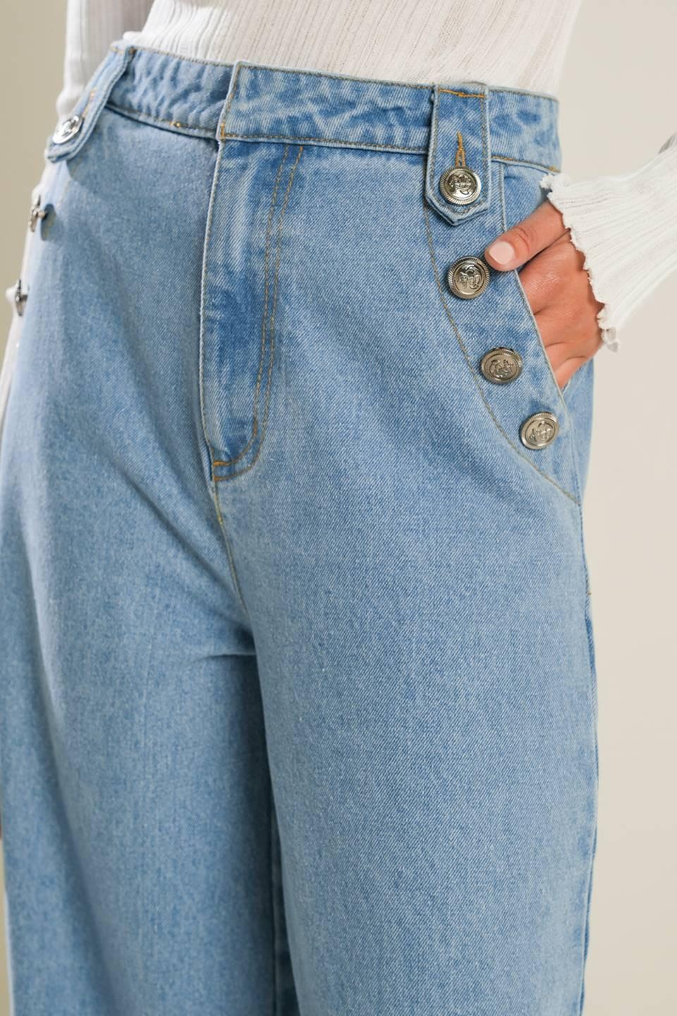 ADVENTURE AWAITS DENIM PANTS Flying Tomato