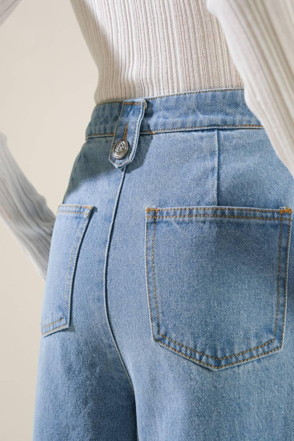 ADVENTURE AWAITS DENIM PANTS Flying Tomato