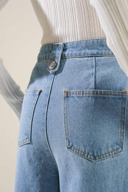 ADVENTURE AWAITS DENIM PANTS Flying Tomato