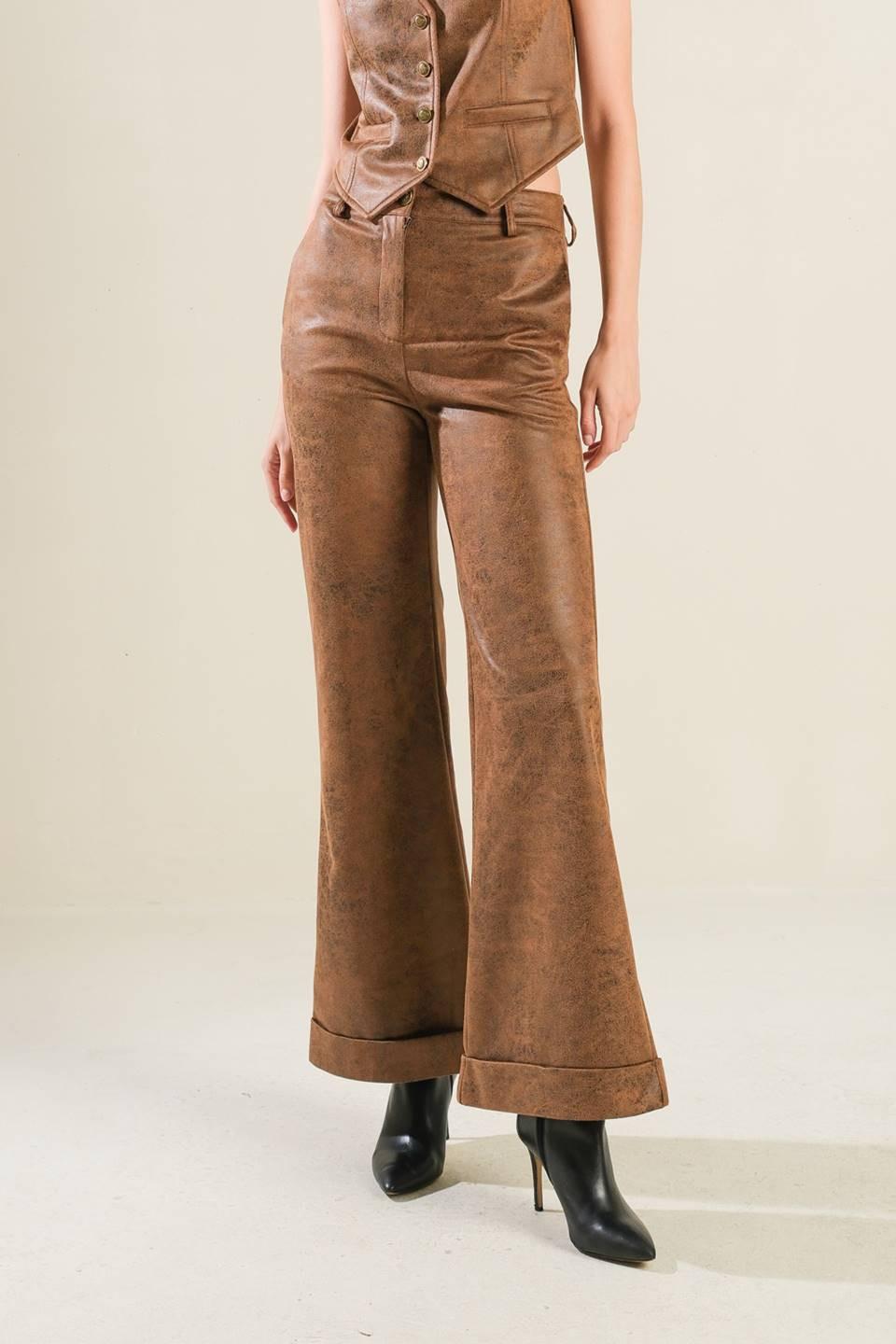 A GIFT FROM LOVE LEATHER PANTS Flying Tomato