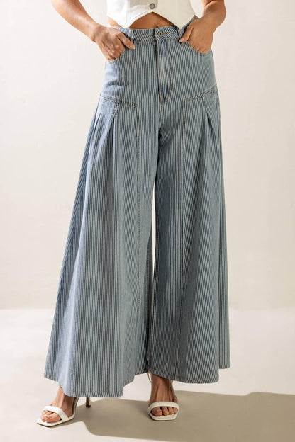 ROOFTOP ROMANCE DENIM PANTS Flying Tomato