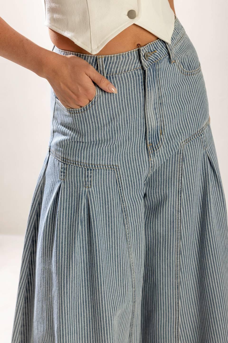 ROOFTOP ROMANCE DENIM PANTS Flying Tomato