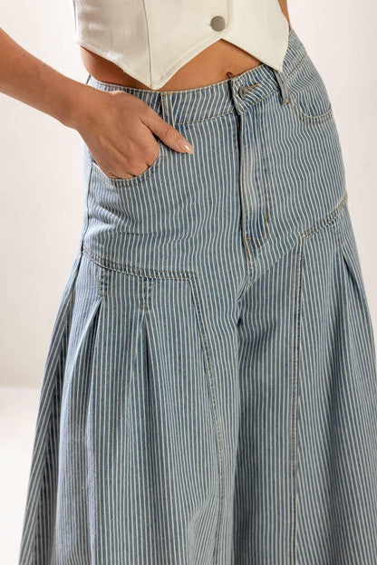 ROOFTOP ROMANCE DENIM PANTS Flying Tomato