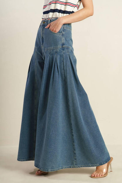 EFFORTLESS EDGE DENIM PANTS Flying Tomato