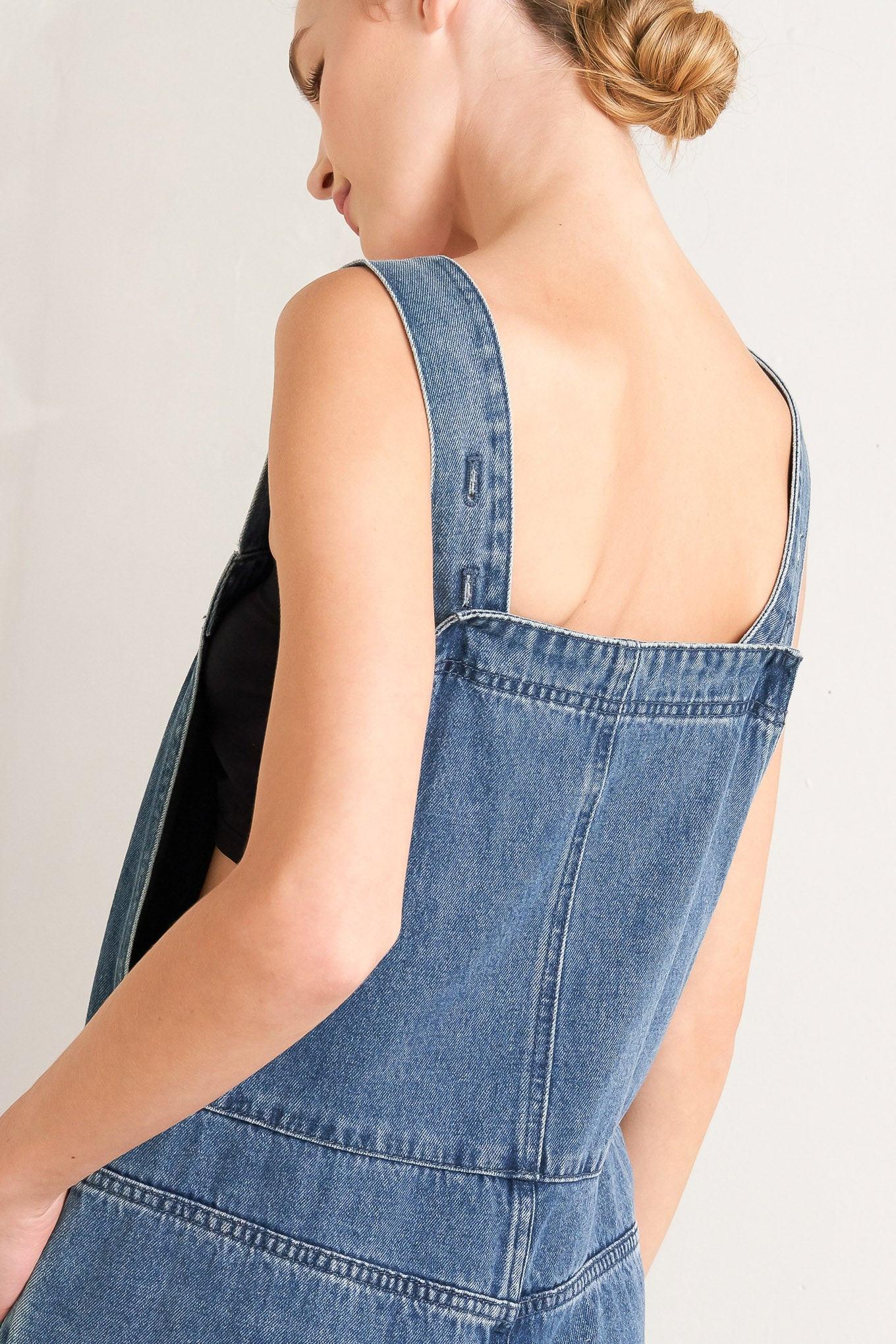 LET ME TALK DENIM CARGO PANTS Flying Tomato