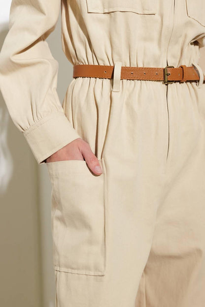 WHEN IT HAPPENS WOVEN JUMPSUIT Flying Tomato