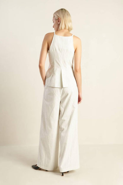 LEAD THE WAY WOVEN SEESUCKER PANTS Flying Tomato