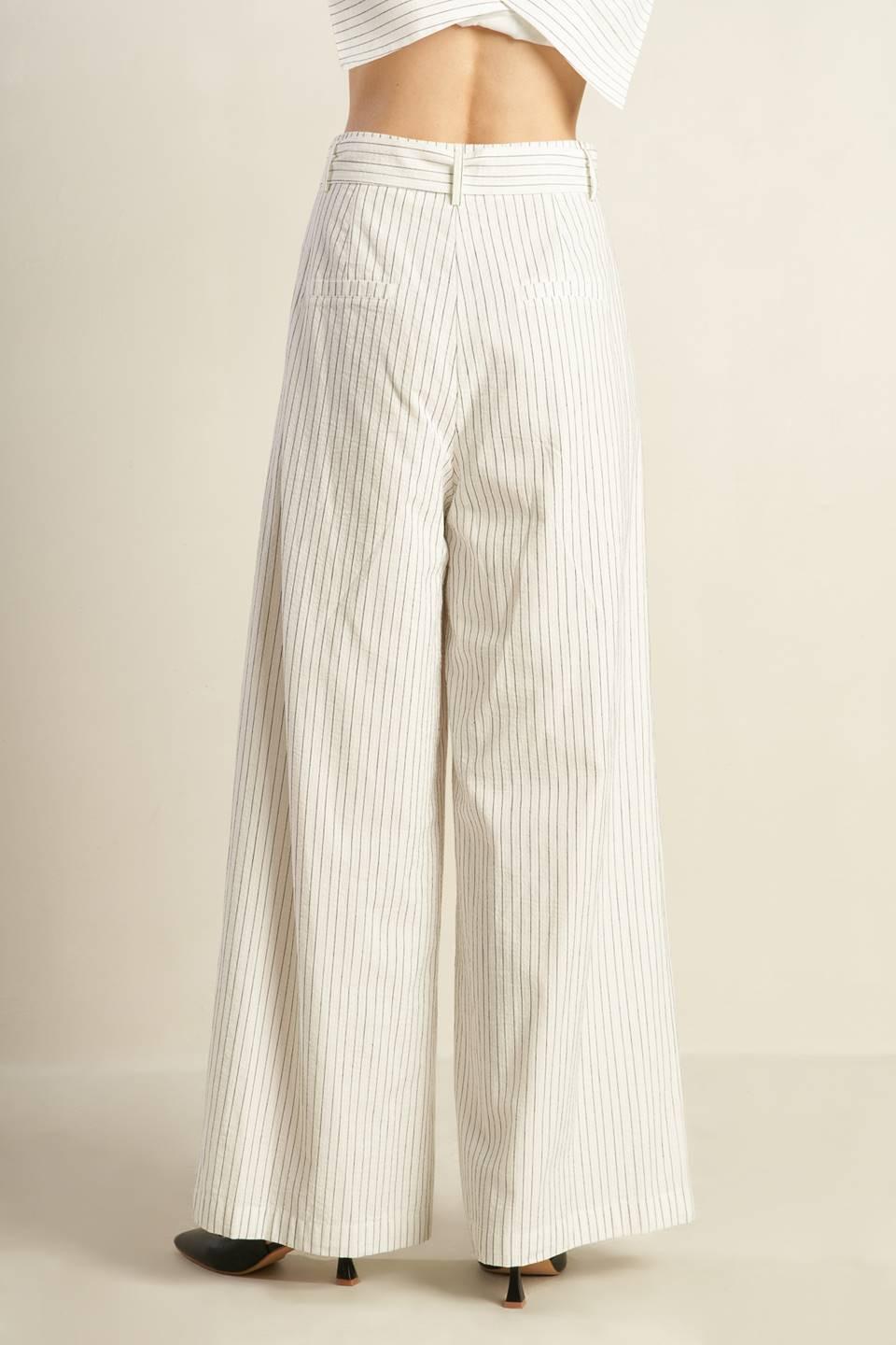 LEAD THE WAY WOVEN SEESUCKER PANTS Flying Tomato