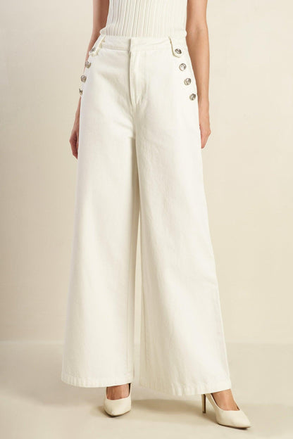 DELICATE HUE WOVEN PANTS Flying Tomato