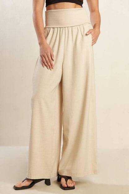 GO WITH GRACE WOVEN PANTS Flying Tomato