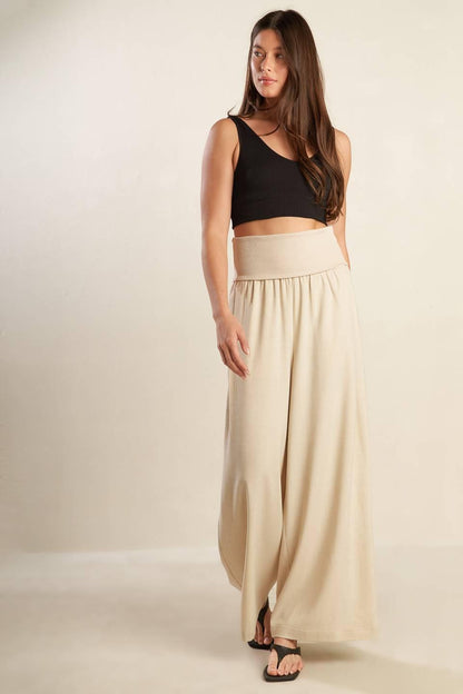 GO WITH GRACE WOVEN PANTS Flying Tomato