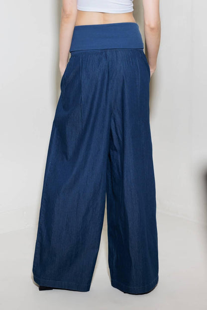 WALK EASY IN INDIGO DENIM PANTS Flying Tomato