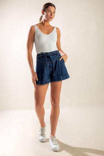 WALK IN THE PARK DENIM SHORTS Flying Tomato