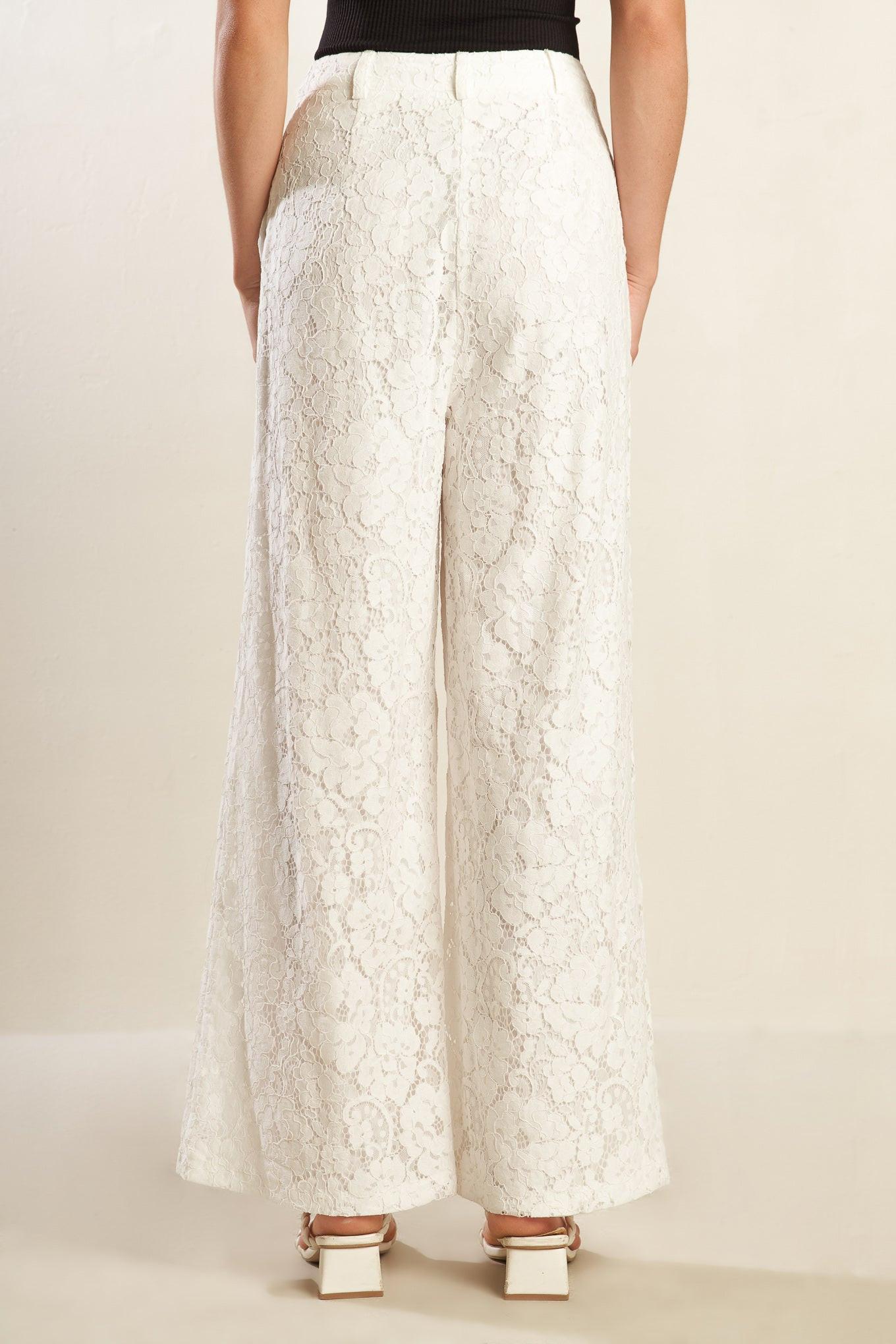 WE TRUST YOU WOVEN LACE PANTS Flying Tomato