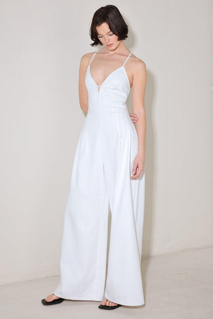 SERENE SEDUCTION WOVEN JUMPSUIT Flying Tomato