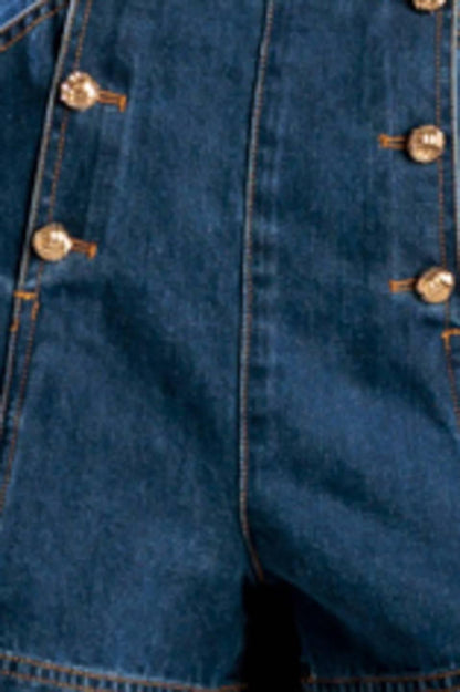 DRIVE-IN MOVIE DENIM SHORT Flying Tomato