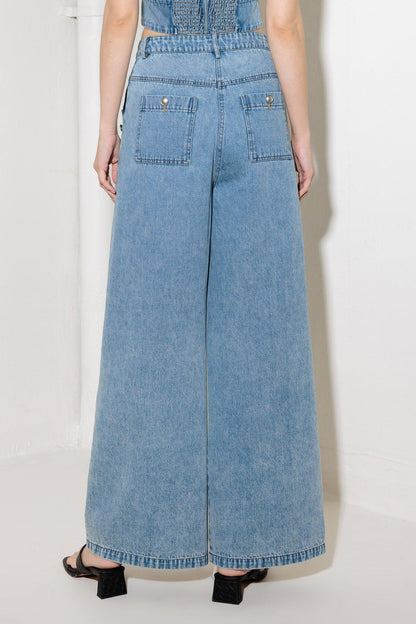 EVER SO SWEET DENIM PANTS Flying Tomato