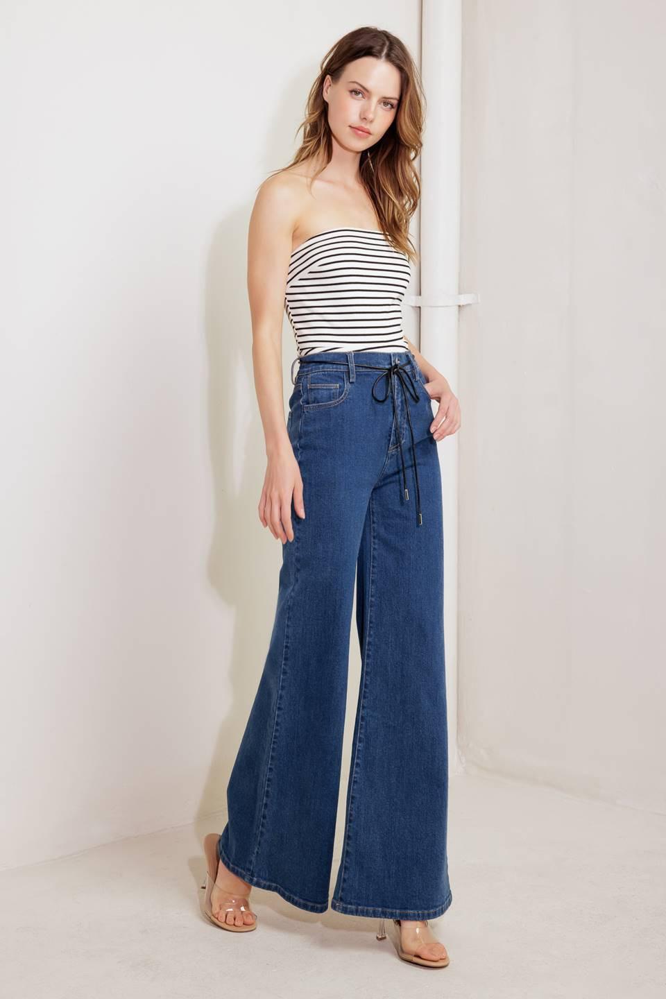 DREAM STATE BLUE DENIM PANTS Flying Tomato