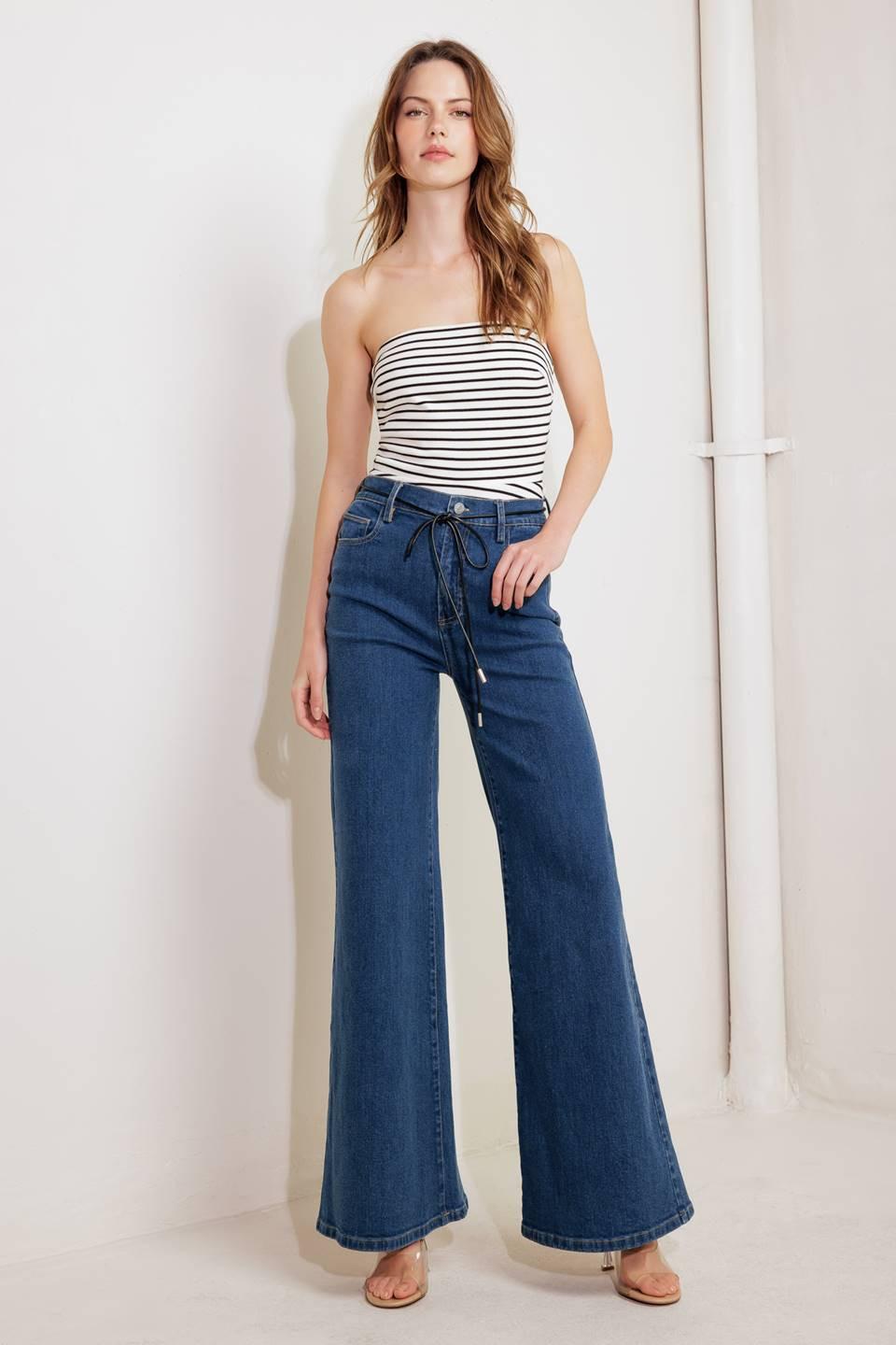 DREAM STATE BLUE DENIM PANTS Flying Tomato