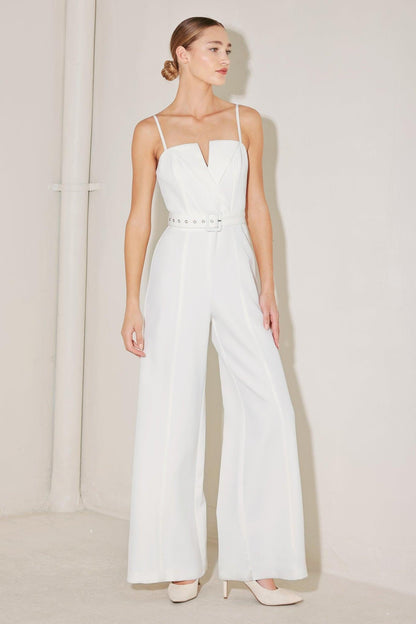 ARCTIC ELEGANCE WOVEN JUMPSUIT Flying Tomato