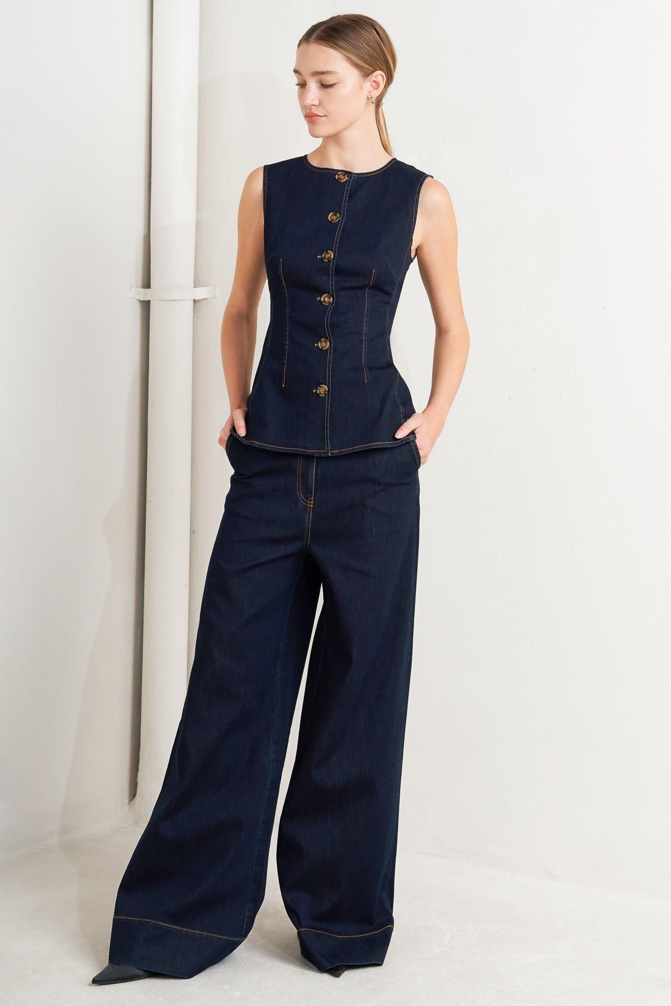 EURO CITY DENIM PANTS Flying Tomato