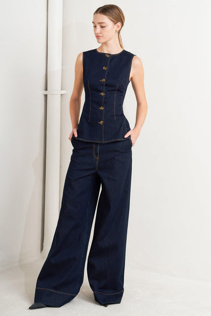 EURO CITY DENIM PANTS Flying Tomato