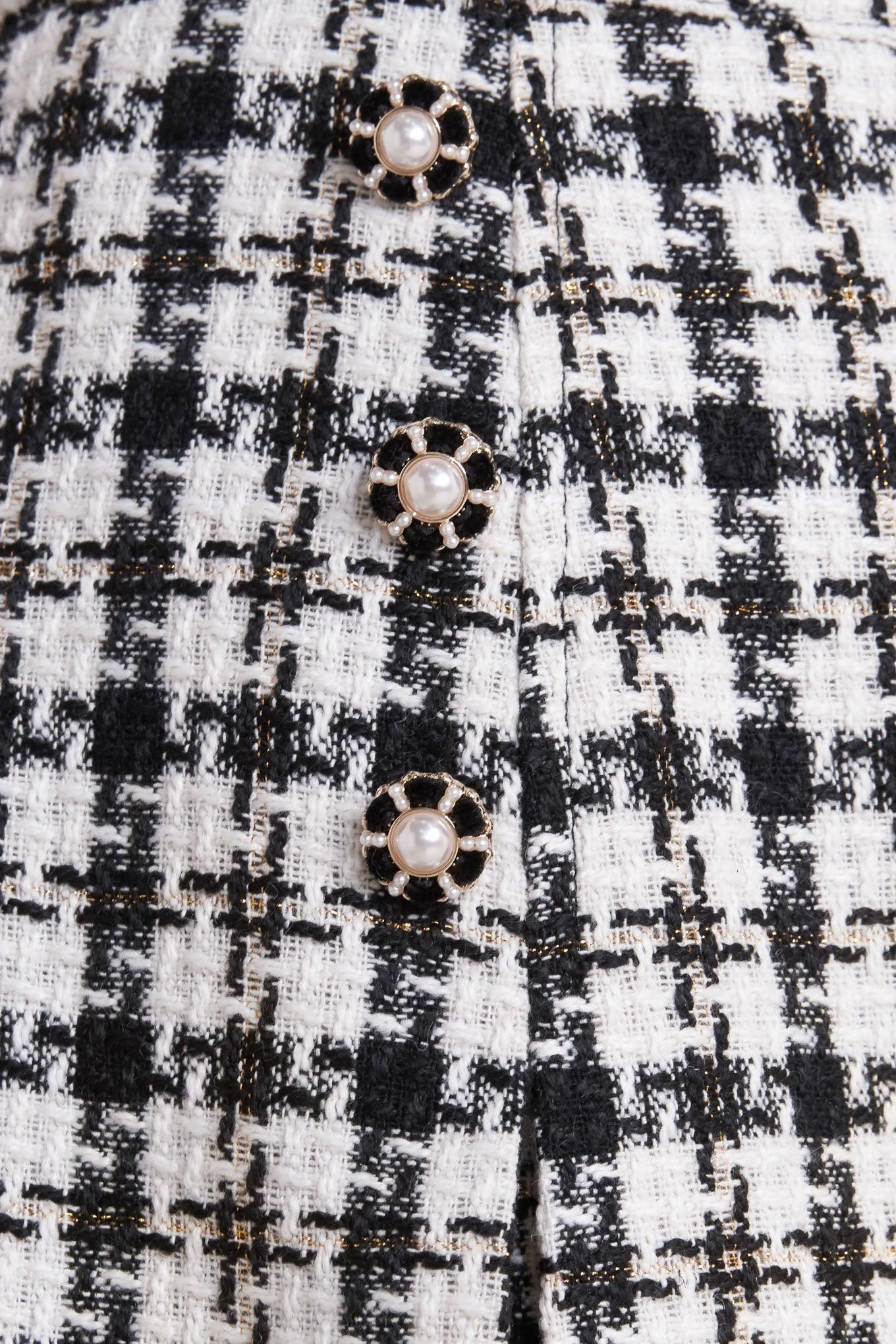 MONA CHECK TWEED SKORT Flying Tomato