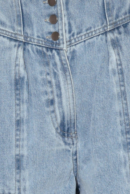 SUNLIT DENIM MOMENT SHORTS Flying Tomato