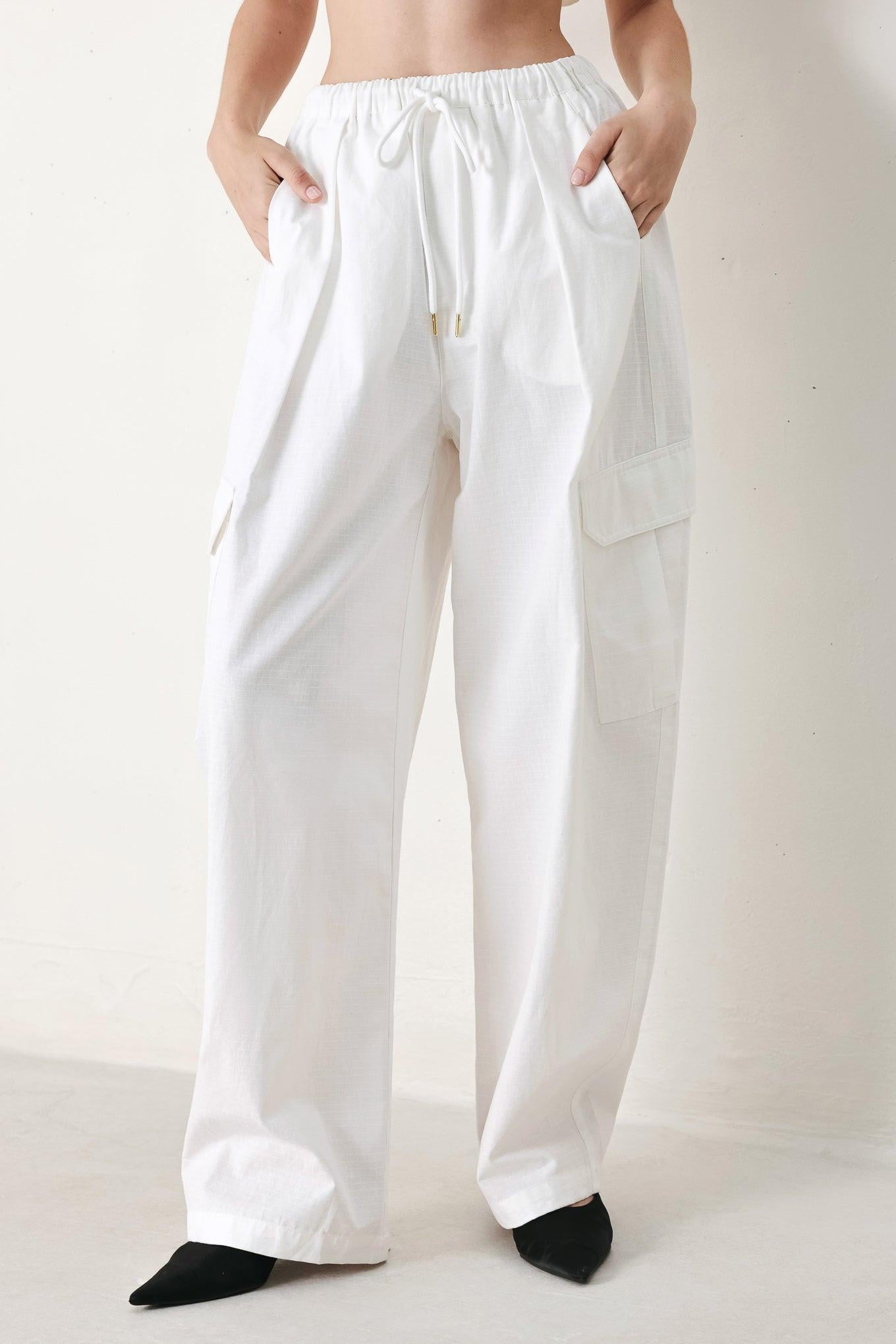 CRISP ESSENTIAL WOVEN BALLON PANTS Flying Tomato