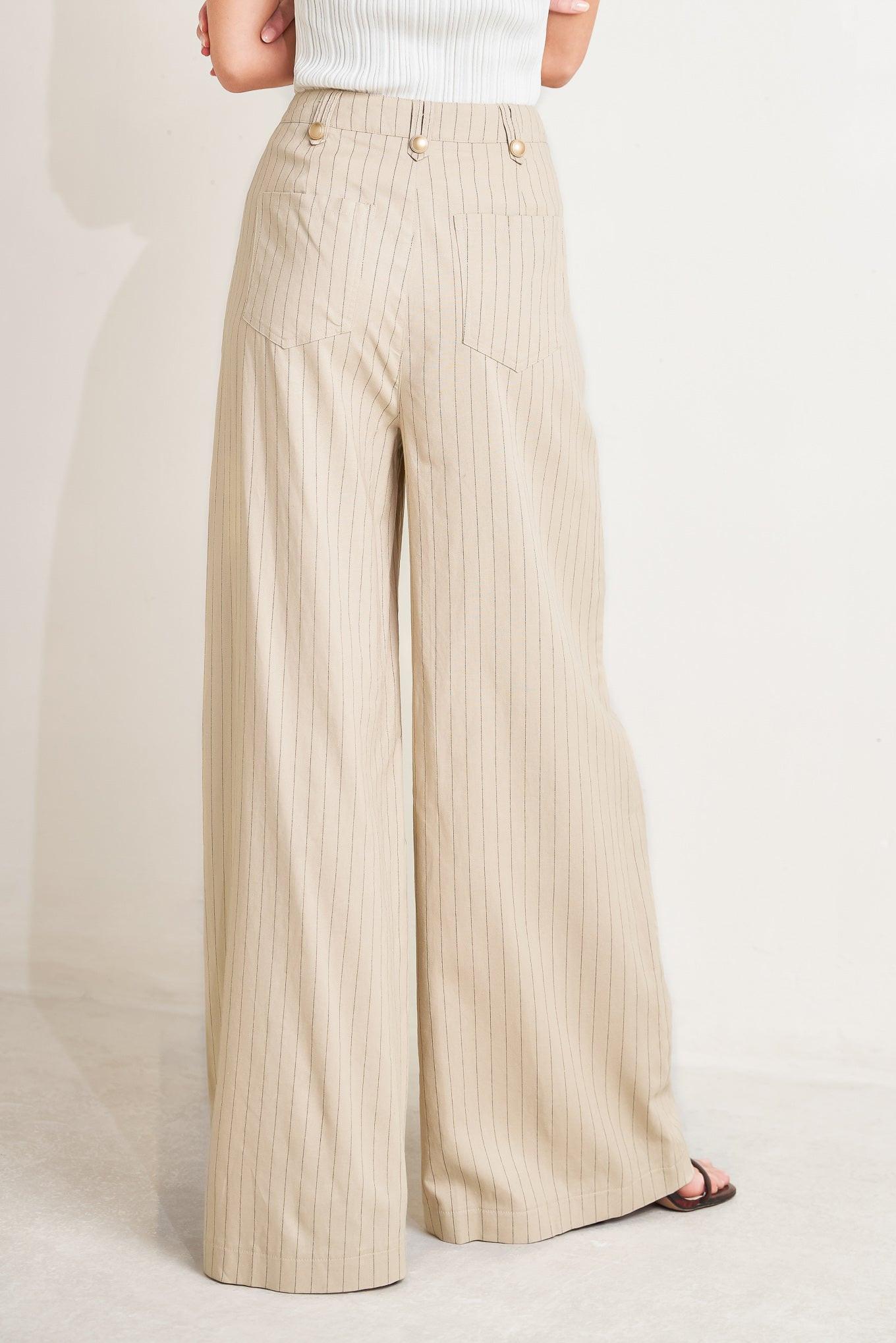 THE BOARDROOM EDIT WOVEN PANTS Flying Tomato