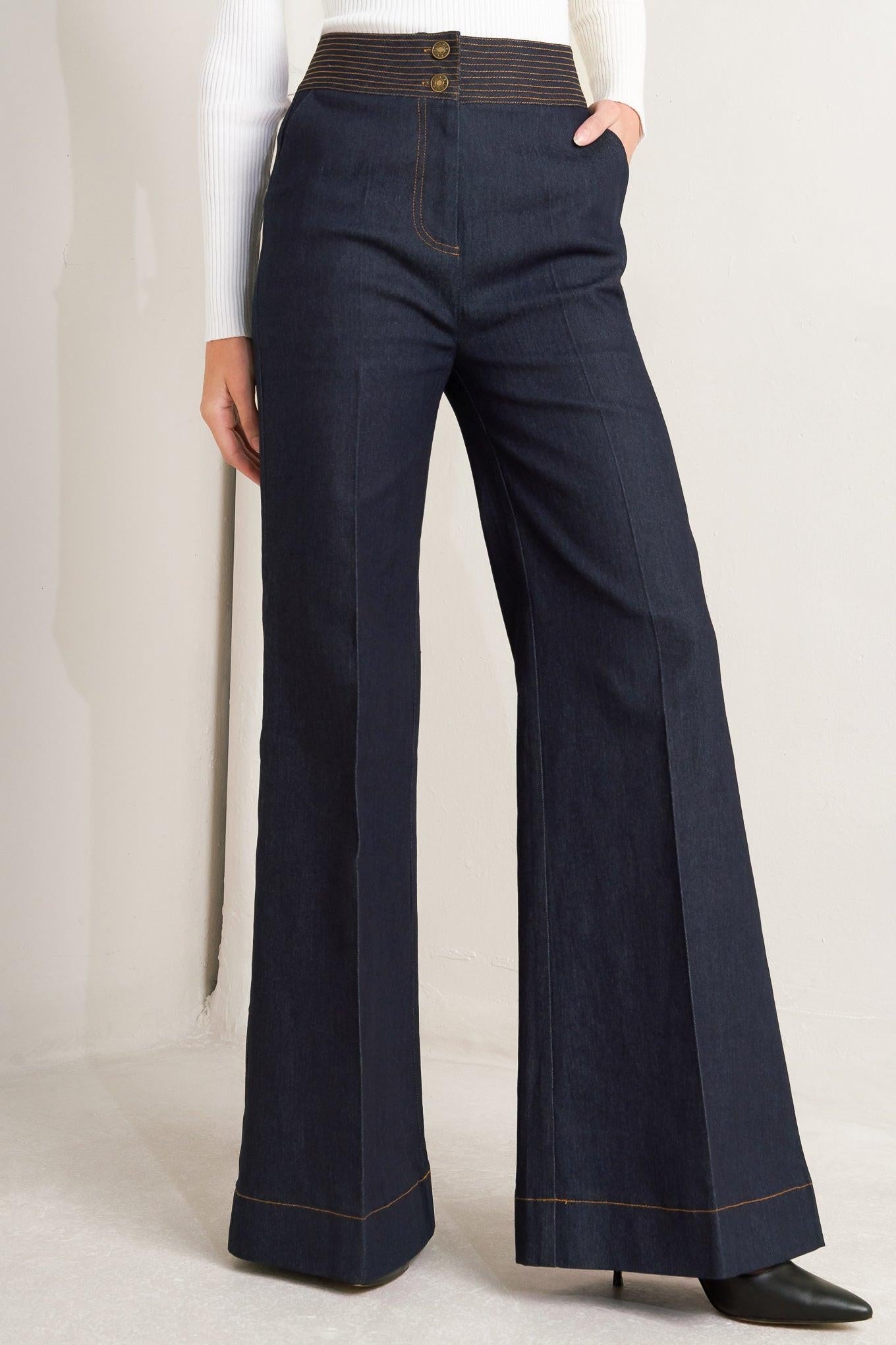 STRONG FRAME DENIM PANTS Flying Tomato