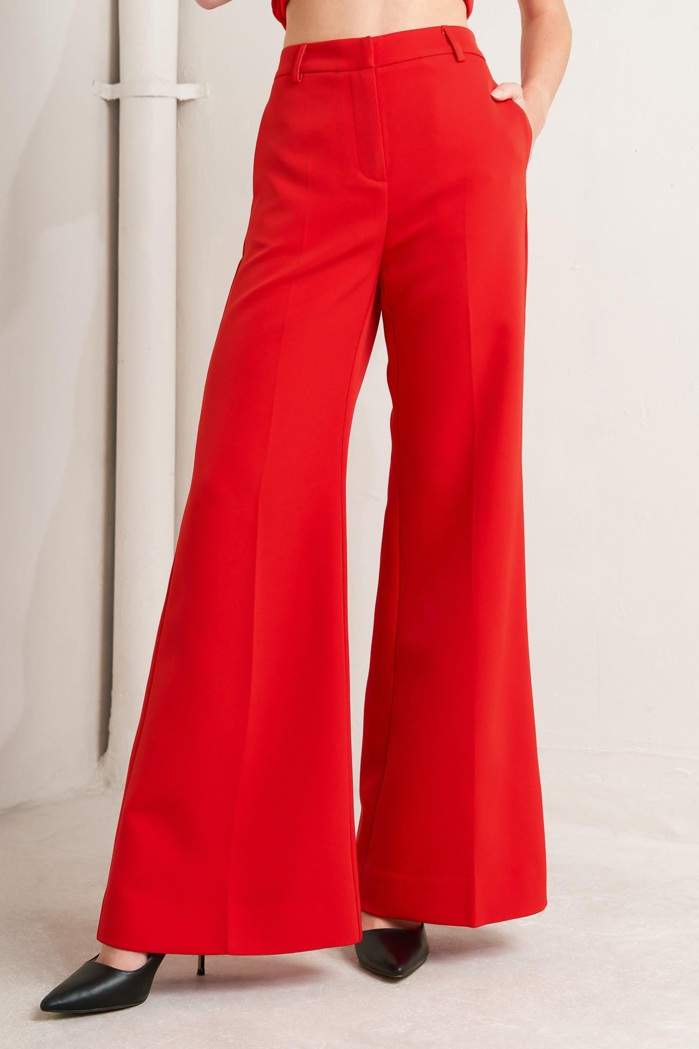 NOIR CONTOUR WOVEN PANTS Flying Tomato