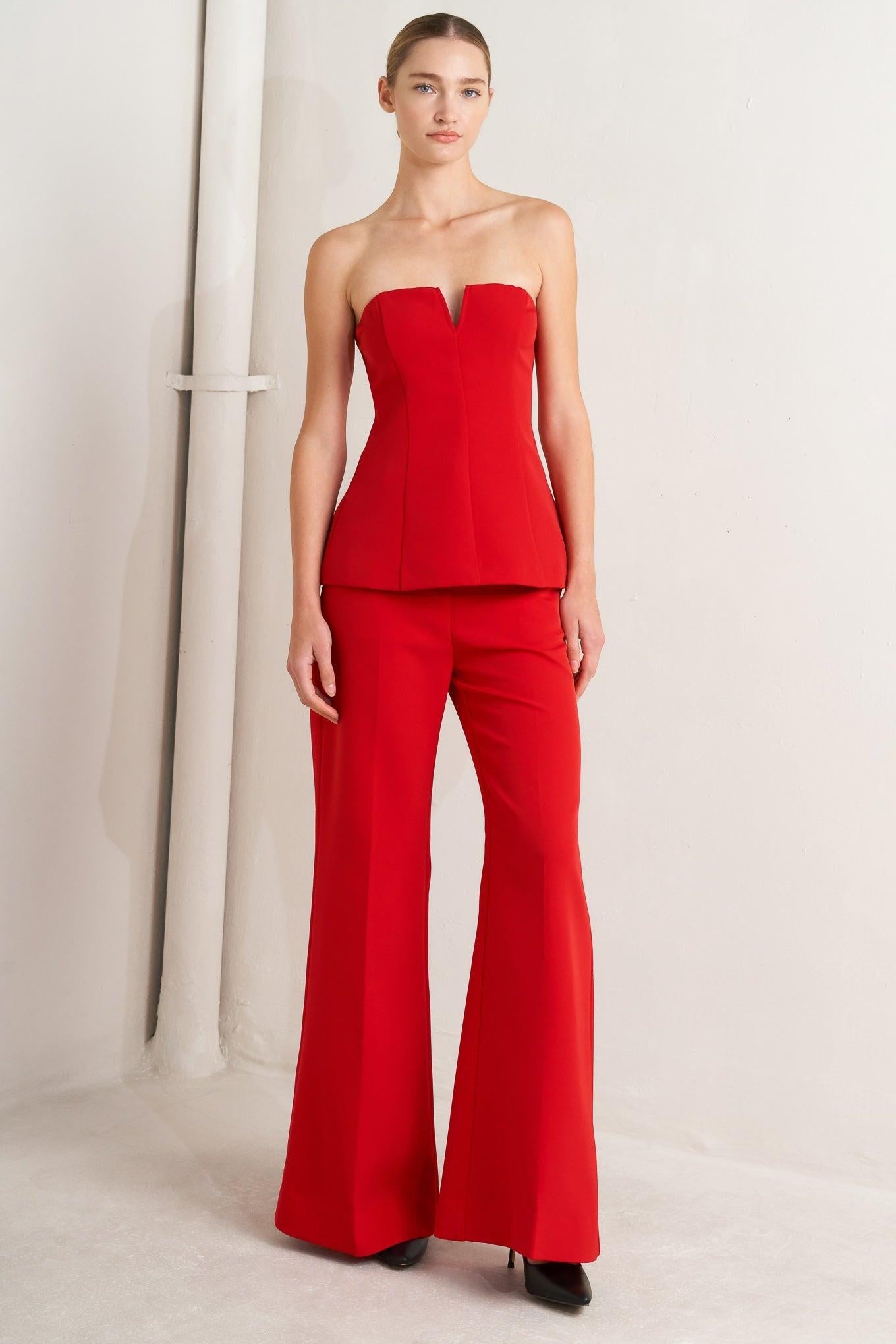 NOIR CONTOUR WOVEN PANTS Flying Tomato