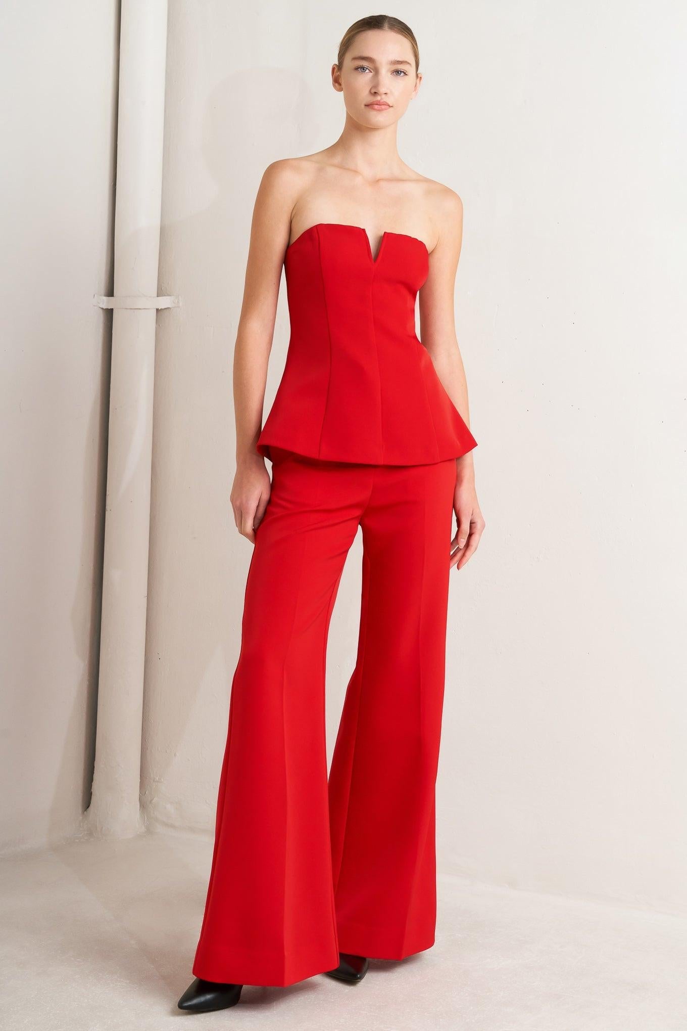 NOIR CONTOUR WOVEN PANTS Flying Tomato