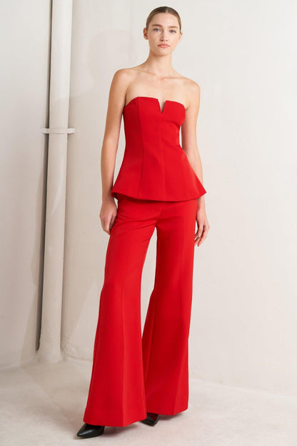NOIR CONTOUR WOVEN PANTS Flying Tomato