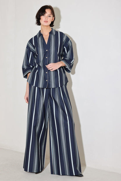 CITY STRIPE WOVEN PANTS Flying Tomato